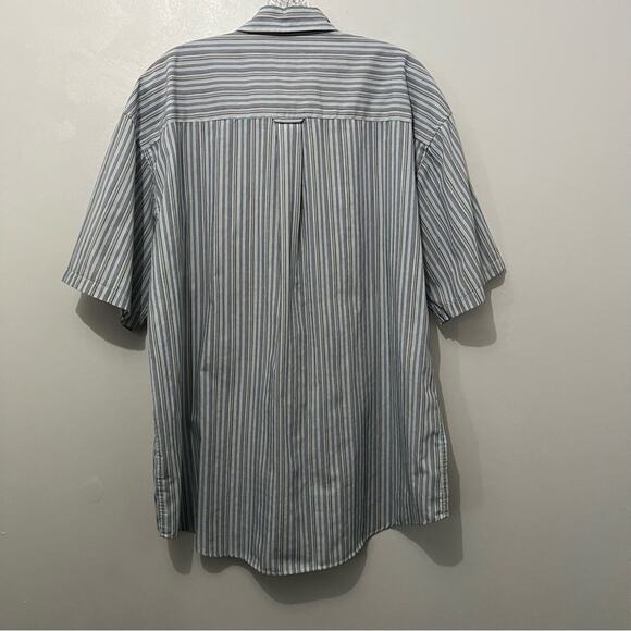 Sun River Striped Chest Pocket Button Down Shirt | Men’s Size Large - Picture 3 of 6